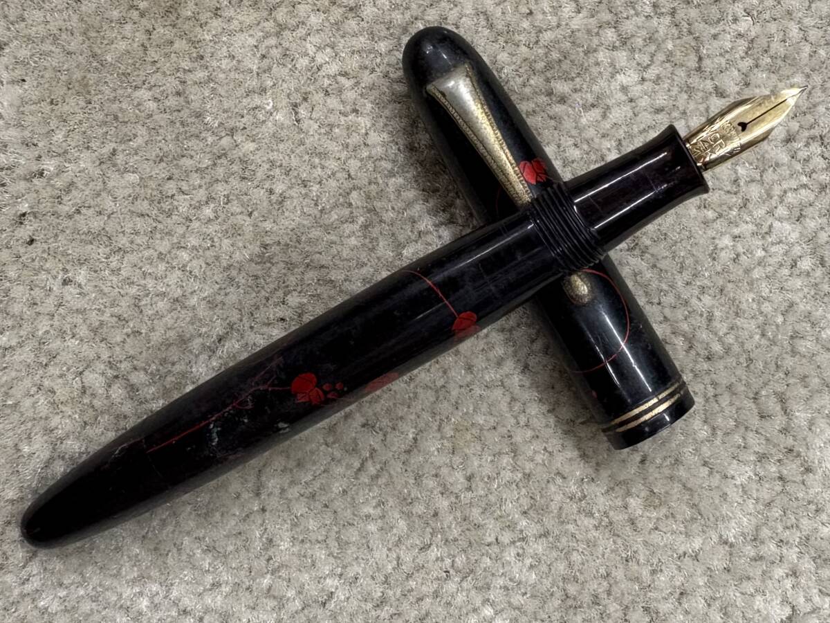 アンティーク　万年筆　WARRANTED 14KT レトロ アンティーク 万年筆 WARRANTED 14KT レトロ