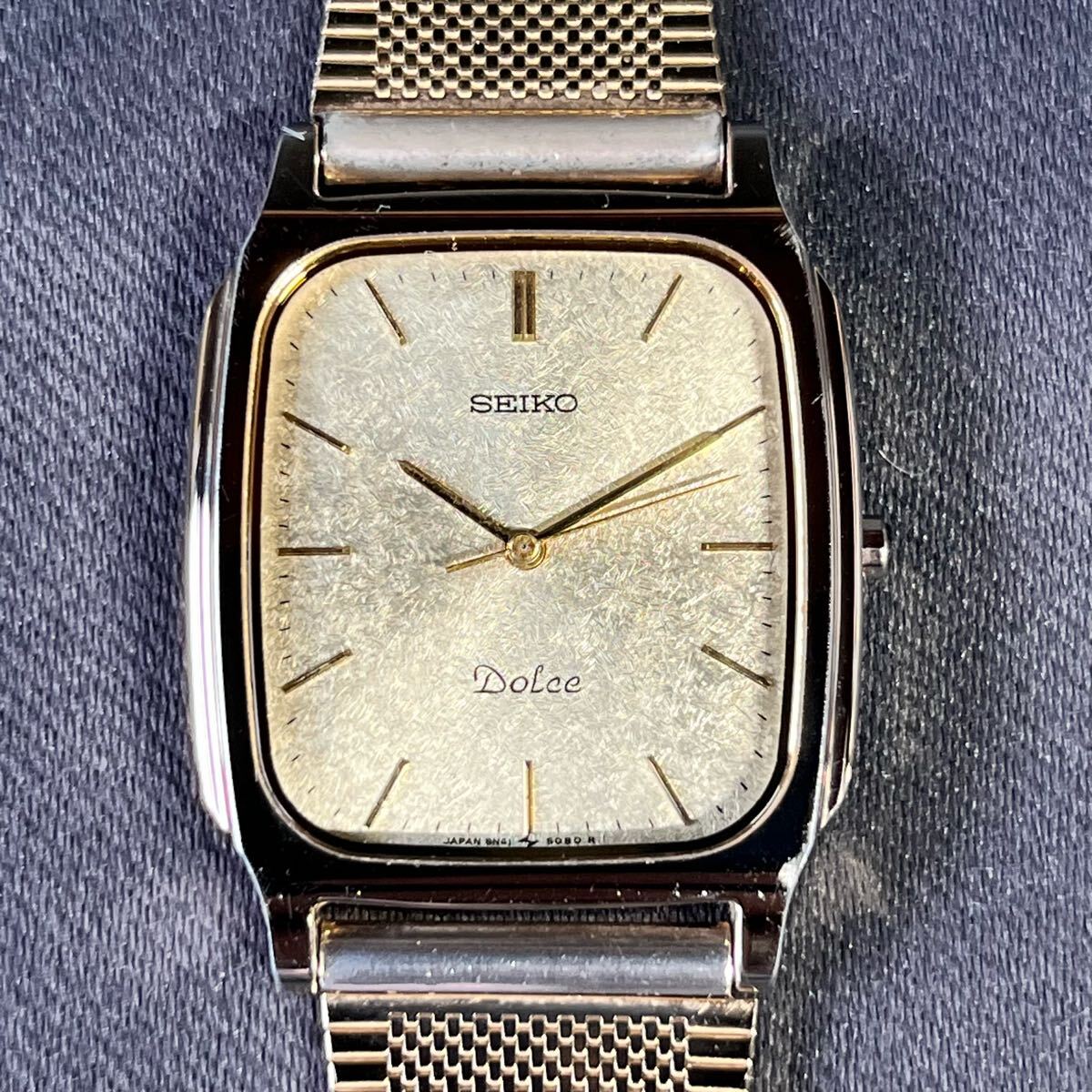 SEIKO DOLCE ドルチェ 8N41-7020 オールドクォーツ 稼働品 Yahoo!オークション -「セイコー8n41」の落札相場・落札価格