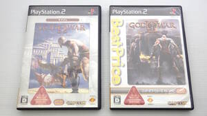 ■PS2■ ゴッド・オブ・ウォー & ゴッド・オブ・ウォーⅡ  2点セット /P3054