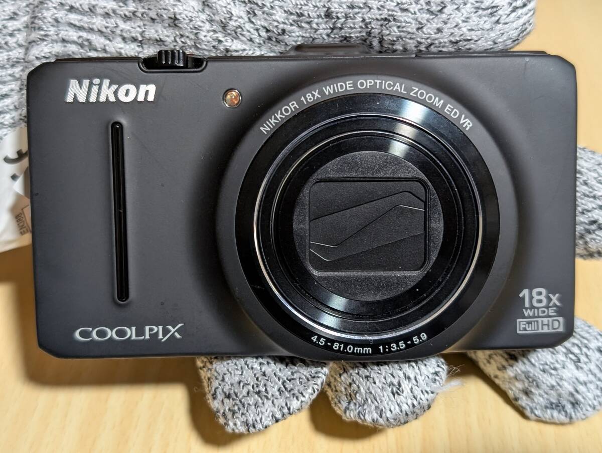 【動作確認済み】ニコン　coolpix s9300 Junk - Nikon COOLPIX S9300 Red Power-on Test Confirmed Only