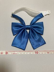 中古美品 スクールリボン メーカー不明 ブルー