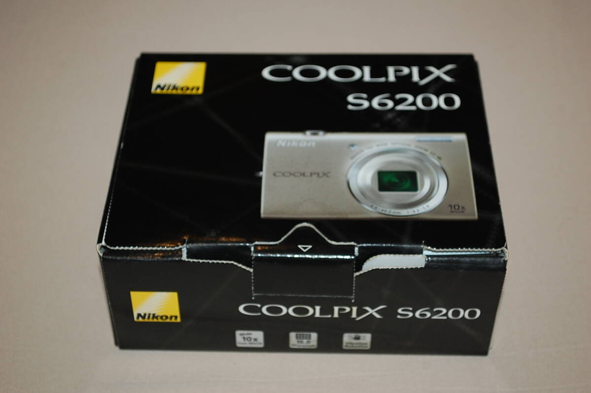 【美品】Nikon COOLPIX S6200　デジカメ動作確認済　箱付き 中古】Nikon ニコン COOLPIX S6200 チェリーピンク コンパクト