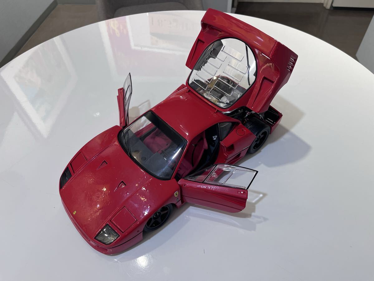 【純正ディスプレイケース付き未展示】1/12 京商 Ferrari F40 Amazon.co.jp: Ferrari F40 ロゴ入り限定モデル Display