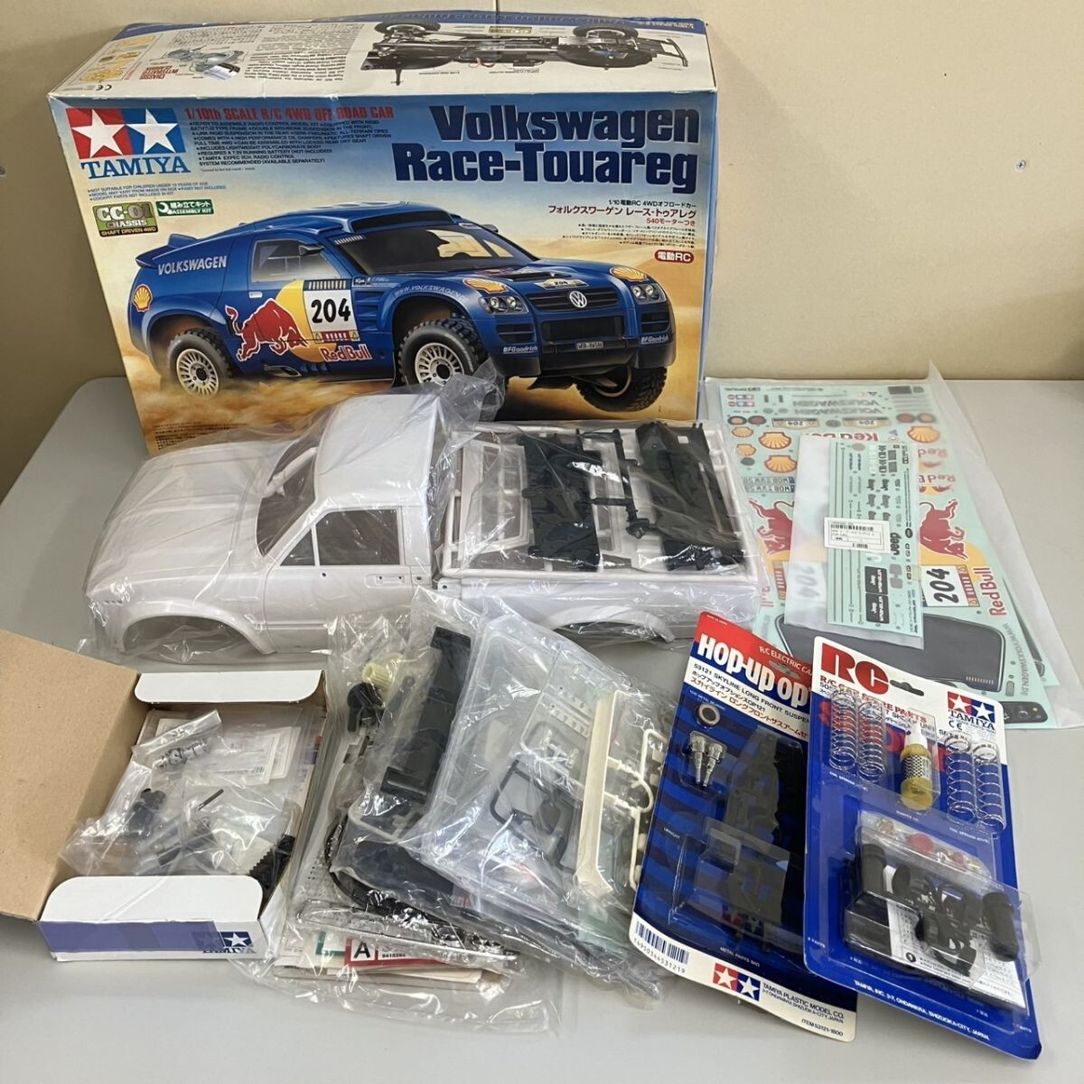 ス*ー様 タミヤ CC-01 トゥアレグ フルベア 本体のみ フォルクスワーゲン レース-トゥアレグ (CC-01) (ラジコン) - ホビー