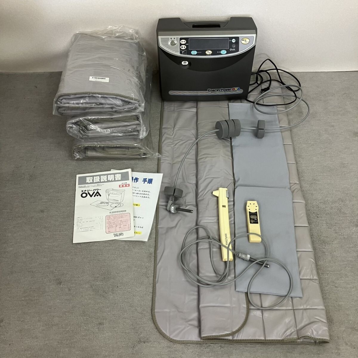 【美品】マルタカテクノ エナジーパワーOVA 電位治療器 家庭用医療機器 エナジーパワーOVA | 磁気治療器、交流磁気治療器、美容関連機器