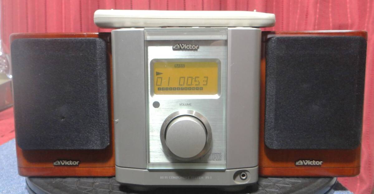 【中古】Victor FS-1 ミニコンポ／CDステレオ 中古】Victor FS-1 ミニコンポ／CDステレオ - メルカリ