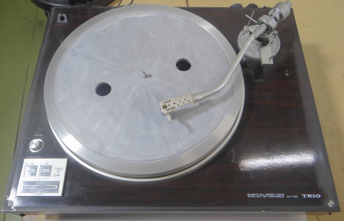 TRIO トリオ KP-700D レコードプレーヤー レトロ TRIO KP-700Dの仕様 トリオ
