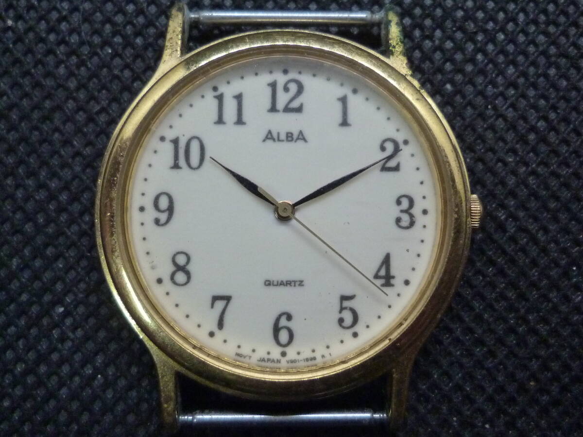 未使用 SEIKO ALBA ALARM QZ 純正SSベルト 日本製 腕時計 2025年最新】Yahoo!オークション -セイコー アルバ ベルト(さ行
