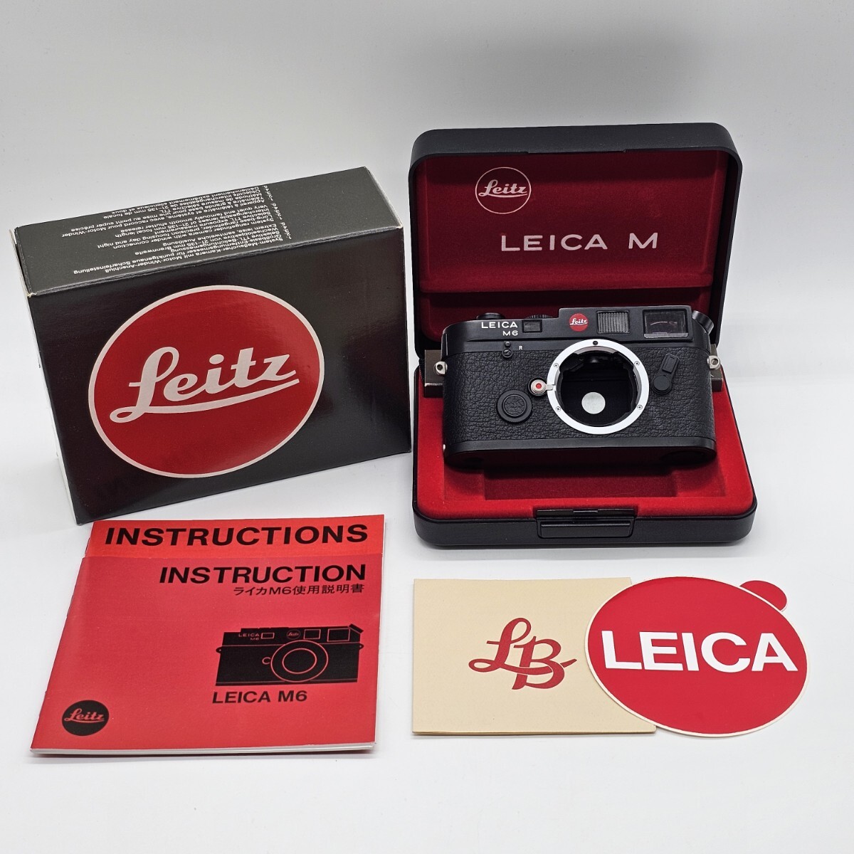 Leica M6 元箱など付属品あり ライカ Leica M6 元箱など付属品あり ライカ