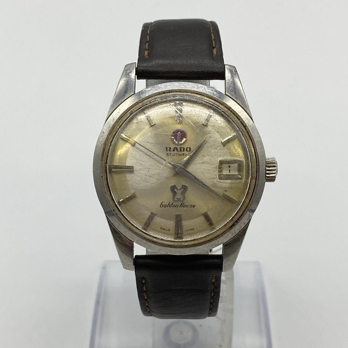 レア！！RADOのＳＲーＡ、手巻き稼働品です(๑•̀ㅂ•́)و✧ Yahoo!オークション - ヴィンテージ腕時計・RADO / Ratis SR-A