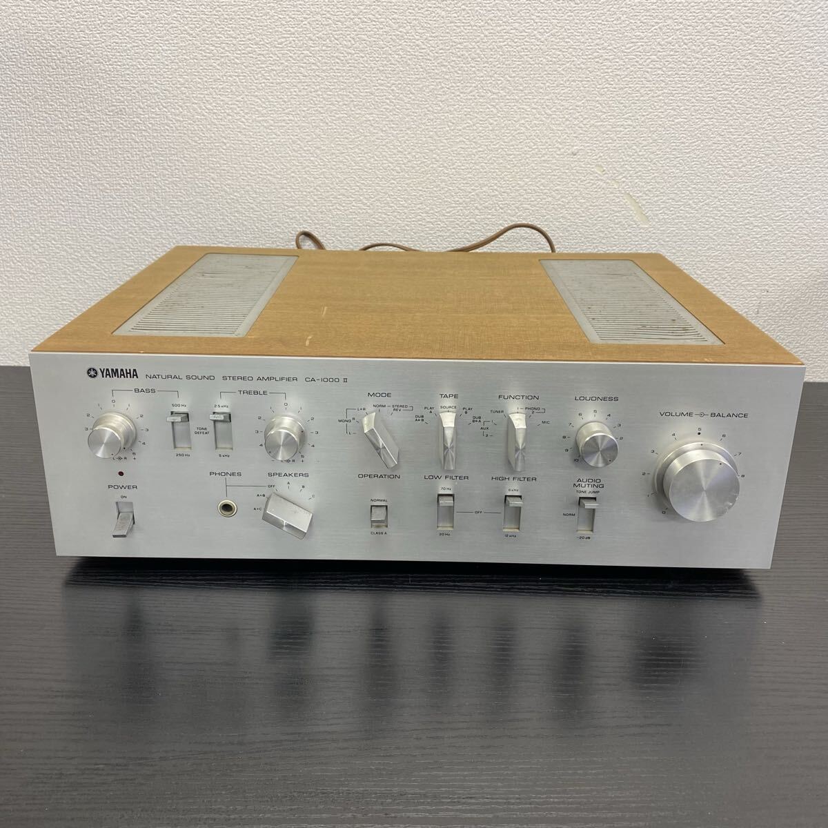 YAMAHA CA-1000 プリメインアンプ(通電OK・音出し可・修理前提 YAMAHA CA-1000 プリメインアンプ(通電OK・音出し可・修理前提