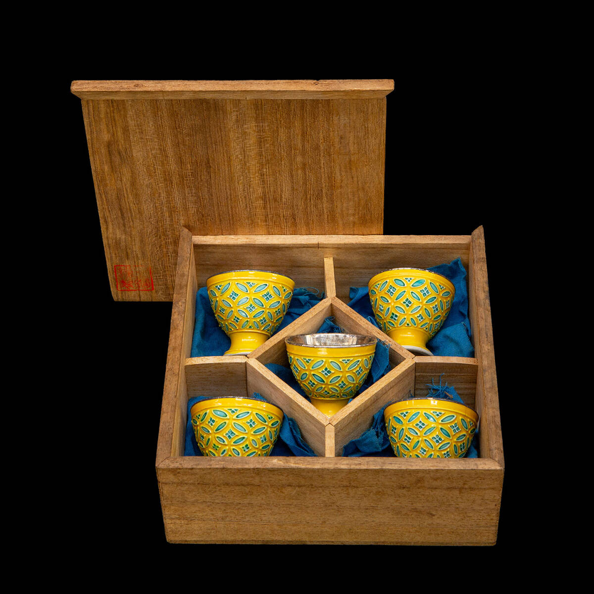 蓋付き楊枝入れ 生駒時計店 生駒製銀製 1932年 5月 戦前 蓋付き楊枝入れ 生駒時計店 生駒製銀製 1932年 5月 戦前 蓋