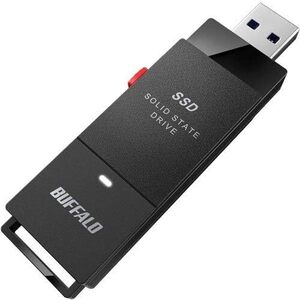 1080 BUFFALO バッファロー 外付けSSD ブラック 1.0TB SSD-PUT1.0U3-BKA デジタルストレージ容量1TB ポータブル ソリッドステートドライブ