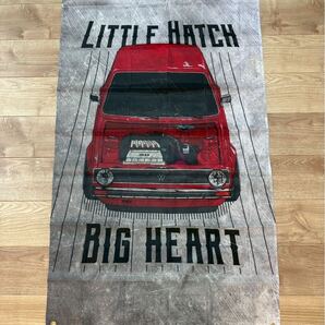 送料無料 150x90cm 特大 フラッグ 1188 ワーゲン ゴルフ JDM USDM ヘラフラ ガレージ 装飾 お部屋の装飾 バナー 旗 タペストリー GDI