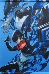 PS5/PS4 ペルソナ3 リロード ファミ通DXパック 同梱特典 主人公&タナトス B2タペストリー