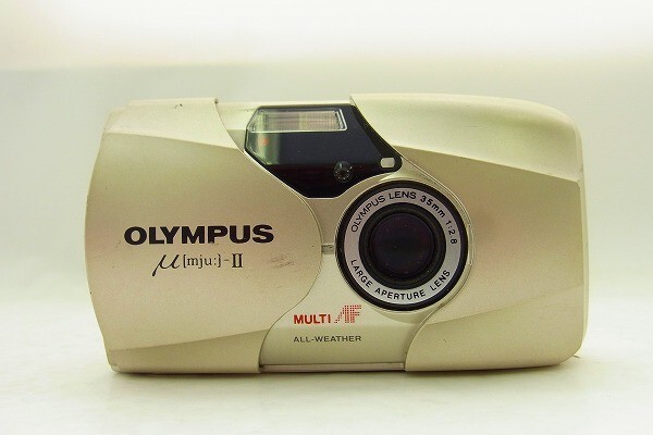 olympus μ ii (オリンパス ミュー 2) ジャンク ジャンク】OLYMPUS オリンパス mju II ミューⅡ フィルムカメラ