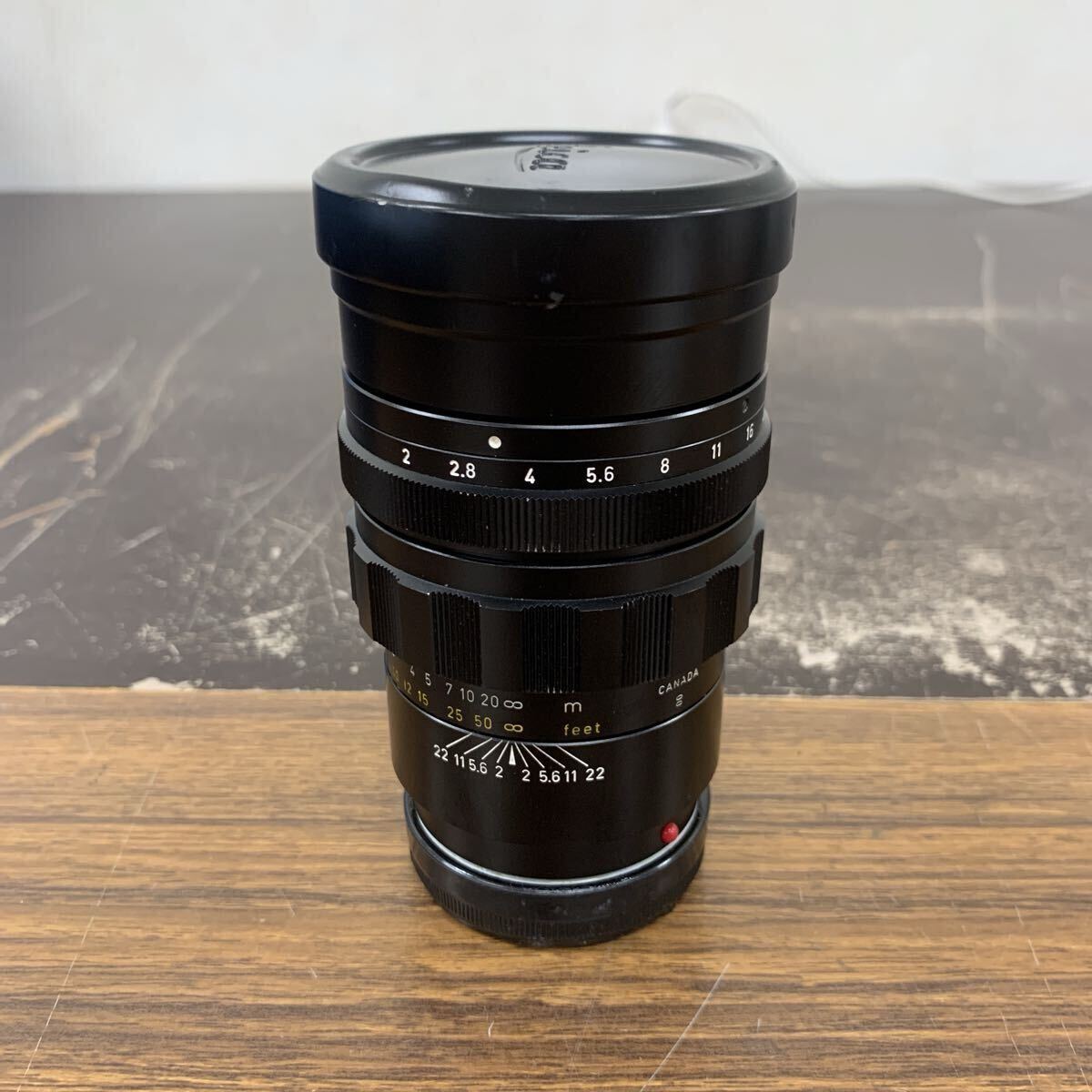 ライカ ズミクロンM90mm F2(ジャンク品) ライカ ズミクロン M 90mm F2 クローム 2nd カナダ【中古管理