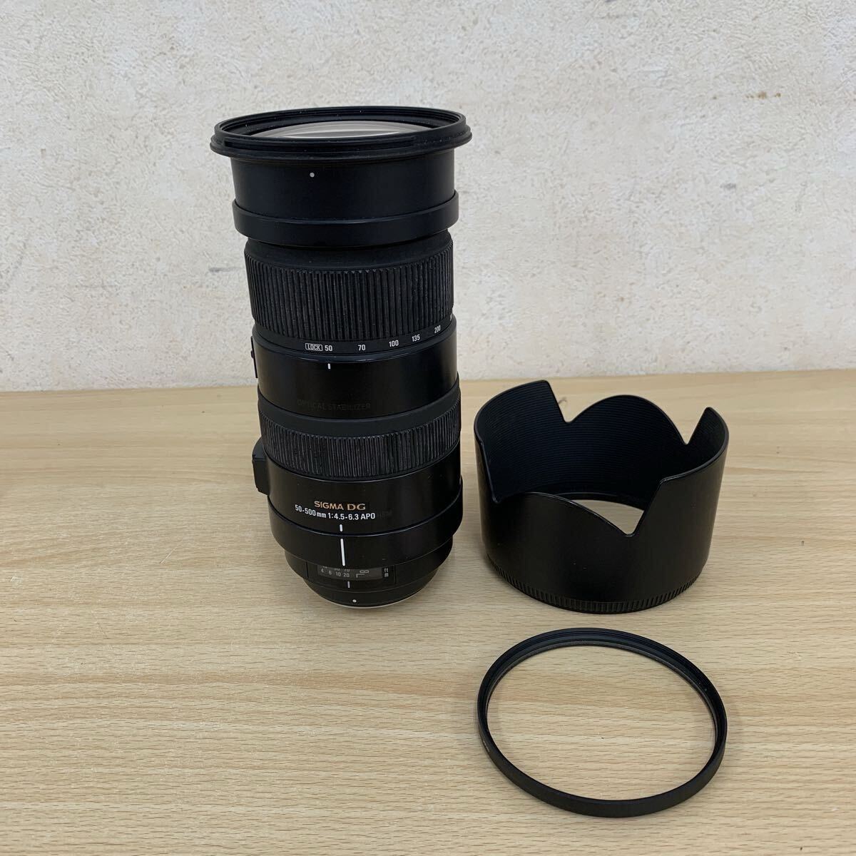 【ジャンク】SIGMA APO 500mm F4.5 キャノンFDマウント Sigma APO 500mm f/4.5 EX DG HSM Lens for Canon EF 184101 B&H