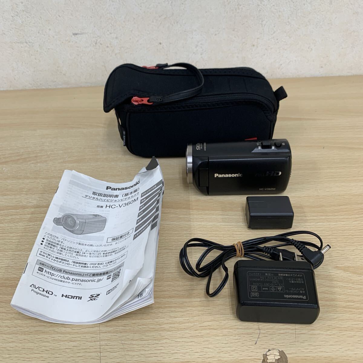 Panasonic - Panasonic v360m 中古 Panasonic 中古 1年保証 美品 HC-V360M-W ホワイト : Premier