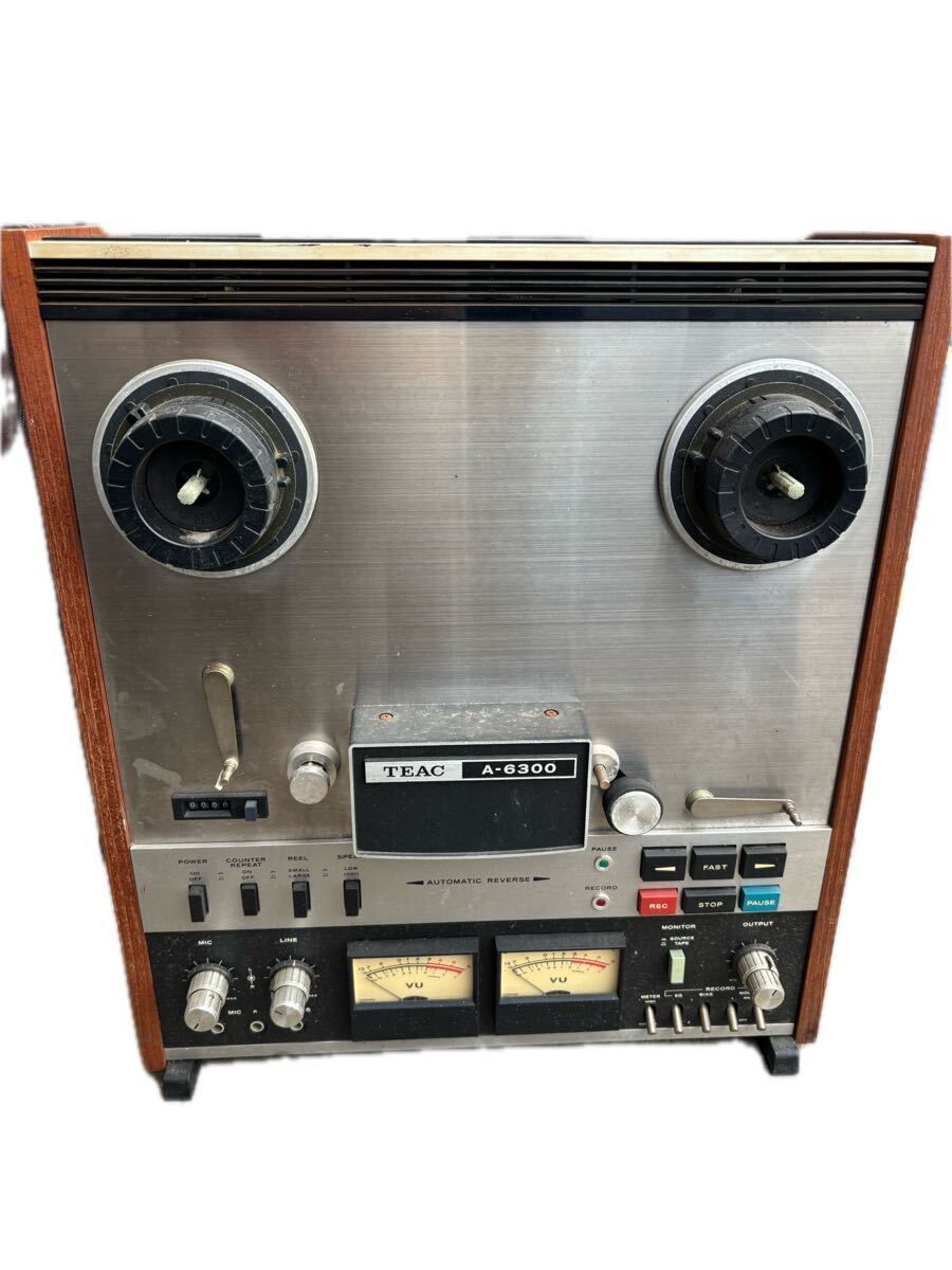TEAC - 通電OK TEAC オープンリールデッキ　A6300 通電OK TEAC オープンリールデッキA6300