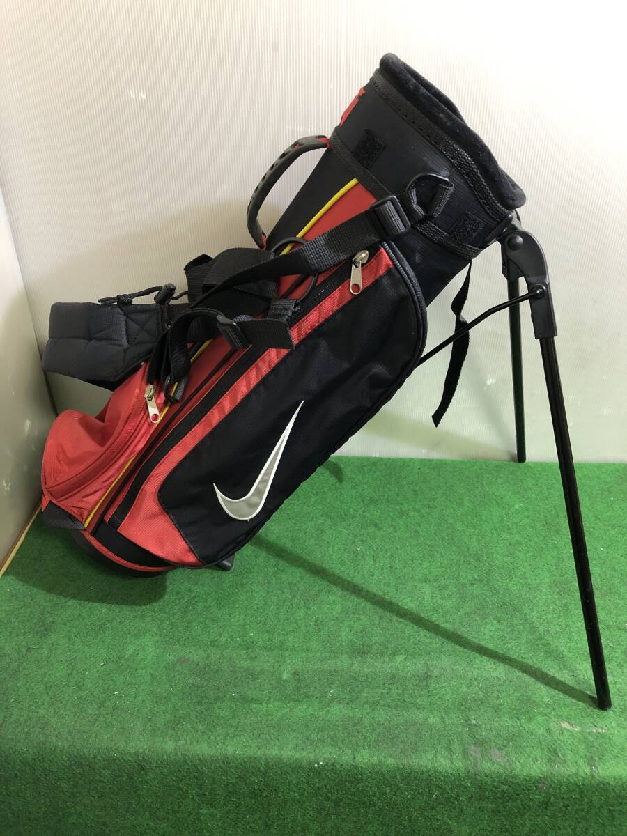 NIKE GOLF ナイキ ゴルフ スタンド式キャディバッグ【チェック】中古！ ナイキ NIKE ゴルフバッグ キャディバッグ カードバッグ