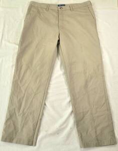 ★ Lee リー チノパン ★ TOTAL FREEDOM Classic Fit Khaki メンズ チノパン 36×32 クラシックフィット メキシコ製 90s~古着