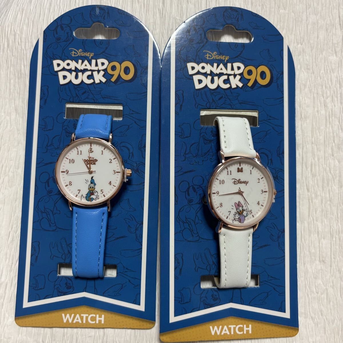 【未開封】ディズニー　ドナルドダック　90　時計　クロック 未開封】ディズニー ドナルドダック 90 時計 クロック