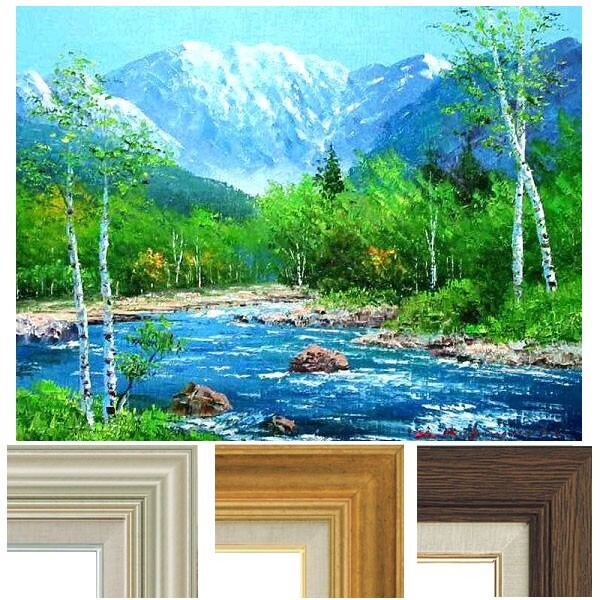 2025年最新】Yahoo!オークション -絵画 額入り(自然、風景画)の