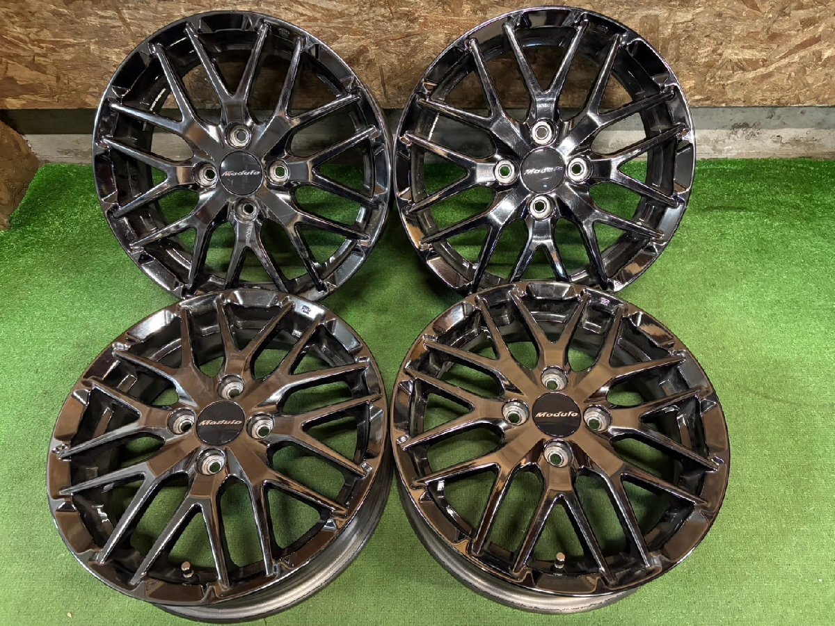 HONDA оригинальный OP Moduro modulo MS-034 15 дюймовый 4.5J +45 PCD 100 4H металлизированные колеса 4 шт. комплект H31