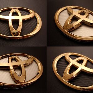 7トレジャー 【 トヨタ 200系 ハイエース 200系 HIACE 】 プレミアム ゴールド リア エンブレム (標準ボディー・ワイドボディー 選択)