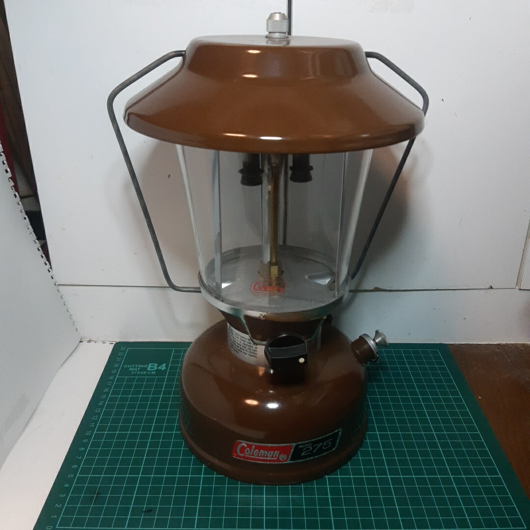 Coleman 275 ランタン　現状品 圧倒的光量！ツーマントルヴィンテージガソリンランタンColeman