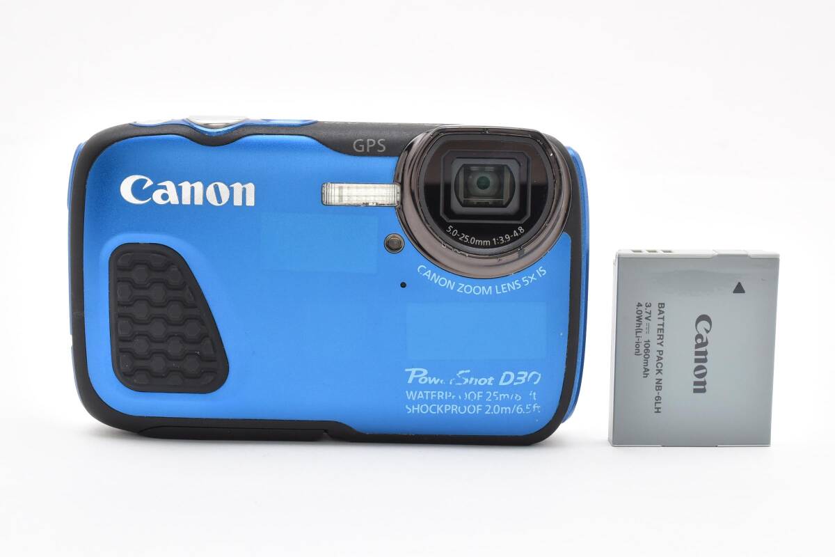 Canon PowerShot D30 防水コンパクトデジタルカメラ 世界最深25m防水のタフネスコンパクトデジカメ「PowerShot D30
