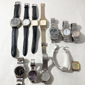 1円 ジャンク 腕時計 ウォッチ まとめ セット SEIKO セイコー CITIZEN シチズン オレオール RICOH 他 メンズ レディース k20