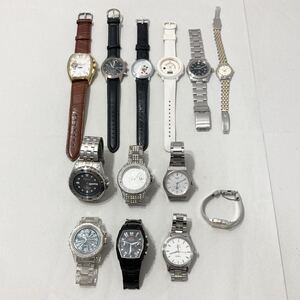 1円 ジャンク 腕時計 ウォッチ まとめ セット SEIKO セイコー CASIO カシオ SWISS MILITARY Mickey SHAGHAI 他 メンズ レディース k25