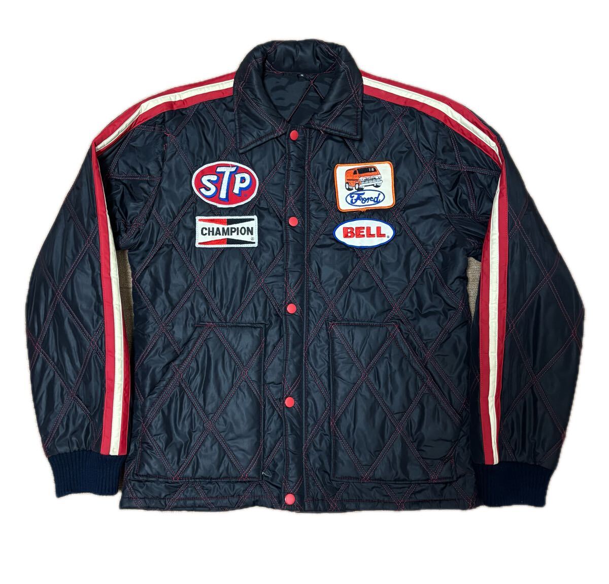 BELL SYSTEM レーシングジャケット 白 Bell Racing Jacket | eBay