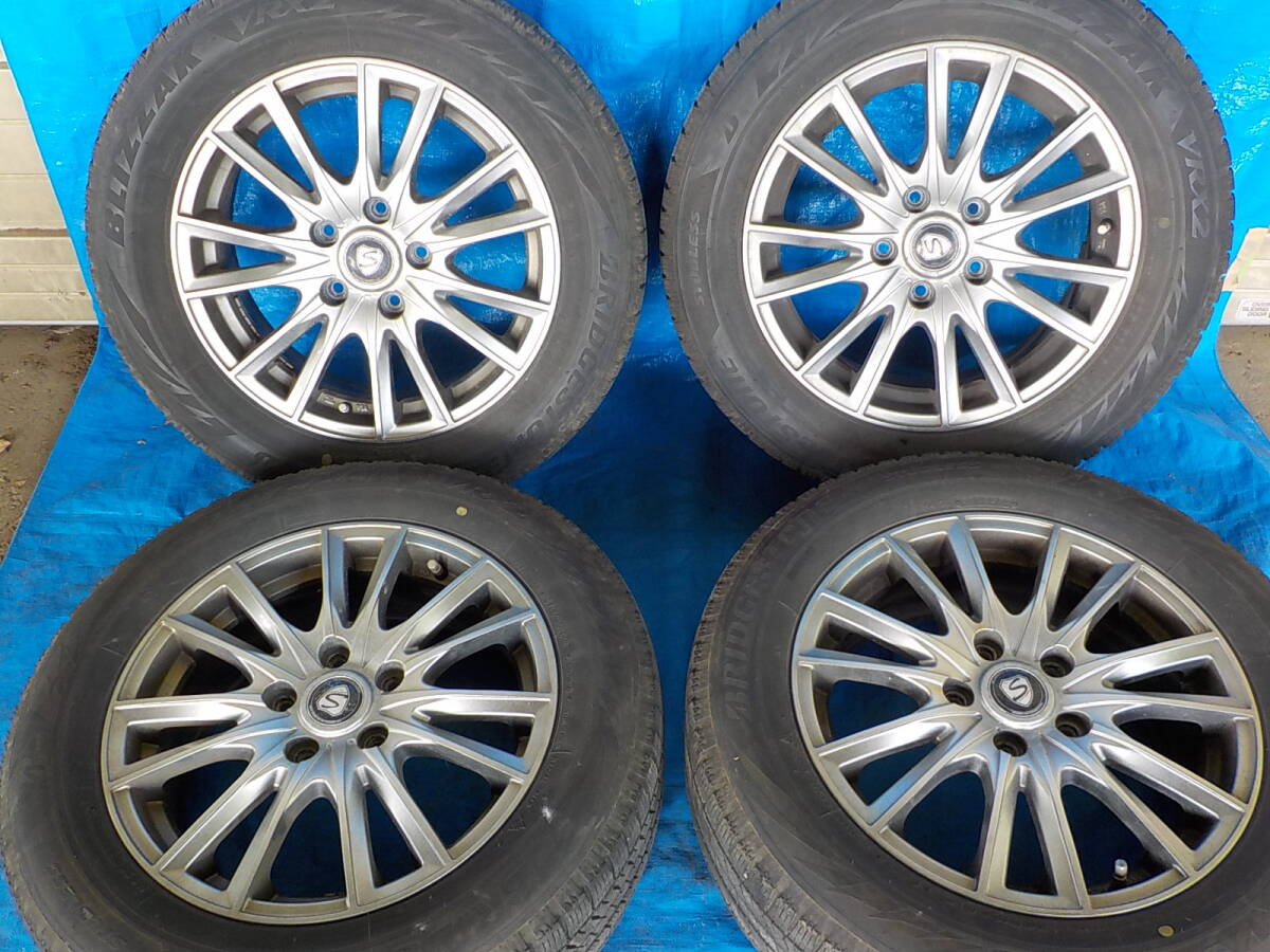 ��25-34�E205/60R16�E�u���a�X�g���E�u���U�b�NVRX�Q�E�ЊO�A���~�E�X�^�b�h���X�^�C���EPCD114.3�E�R����E5���E�~�j�o���n�E2022�N��