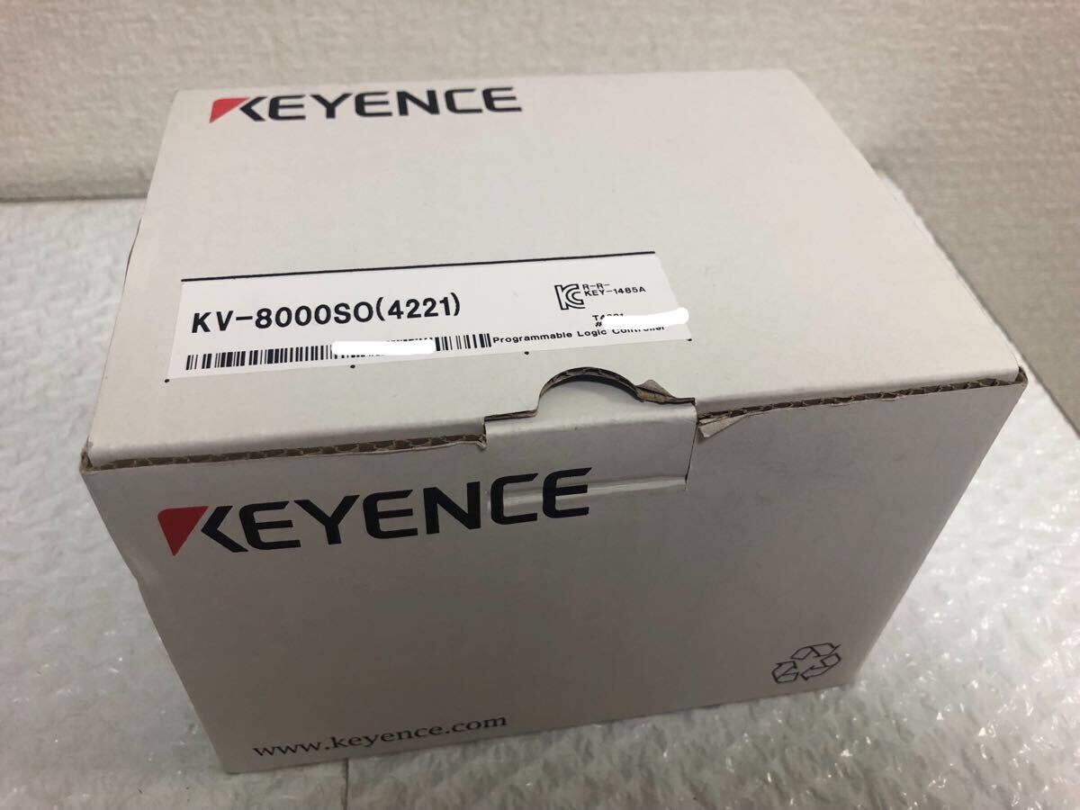 キーエンス KV-8000SO 新品未使用 新品未使用 2023年購入品 KV-8000 KV-8000SO シーケンサ KEYENCE