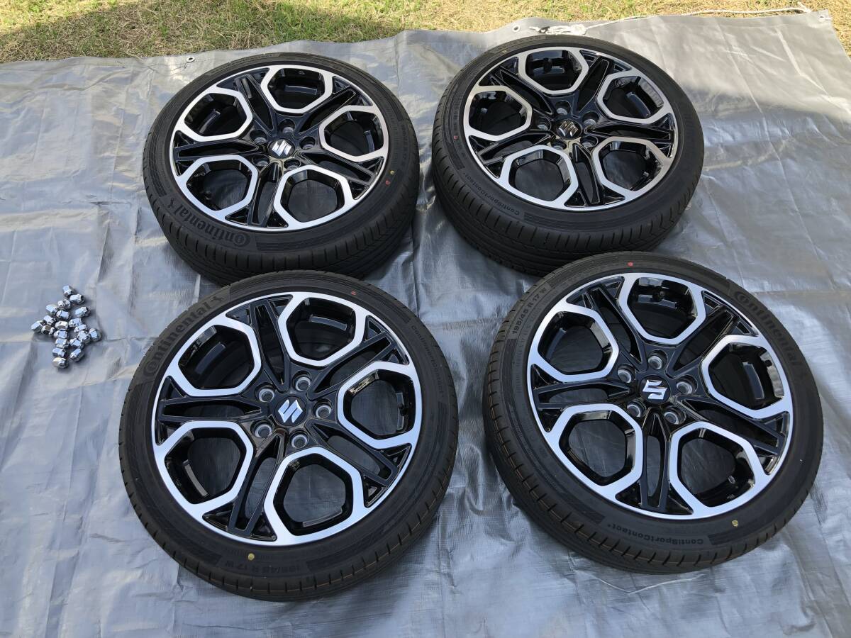 【2024年式外し】ZC33S スイフトスポーツ 純正ホイールタイヤセット送料込 2024年式外し】ZC33S スイフトスポーツ 純正ホイールタイヤセット