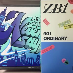 ZB1 NEVER SAY NEVER ICON ver. + ORDINARY ver.