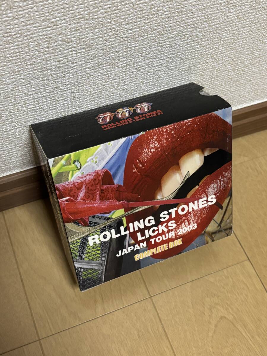 ザローリングストーンズ LICKS 日本ツアー 2003 BOX 【新品未開封】 The Rolling Stones LICKS Japan Tour 2003 BOX [New and