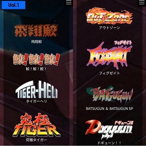 TOAPLAN ARCADE COLLECTION VOL1 東亜プラン アーケードコレクション VOL1 Nintendo Switch アーケード基板 レトロゲーム シューティング