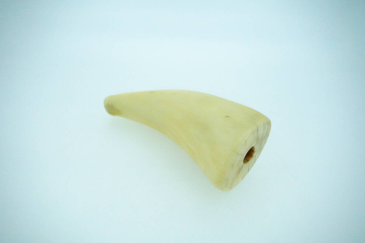 鯨の歯　マッコウクジラ　パイプ　52g 鯨の歯 マッコウクジラ パイプ 52g