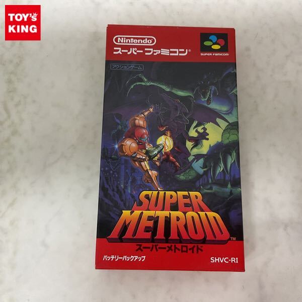 【箱取説付き】 スーパーファミコン スーパーメトロイド 箱説あり スーパーメトロイド 任天堂 スーパーファミコン レトロ