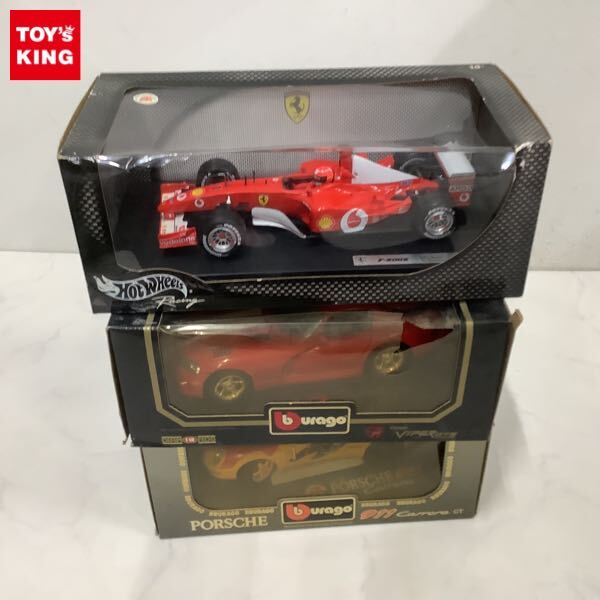 ホットウィール　1/18 FERRARI F2002 フェラーリ　限定品　レア Yahoo!オークション -「フェラーリ f2002 1／18」の落札相場