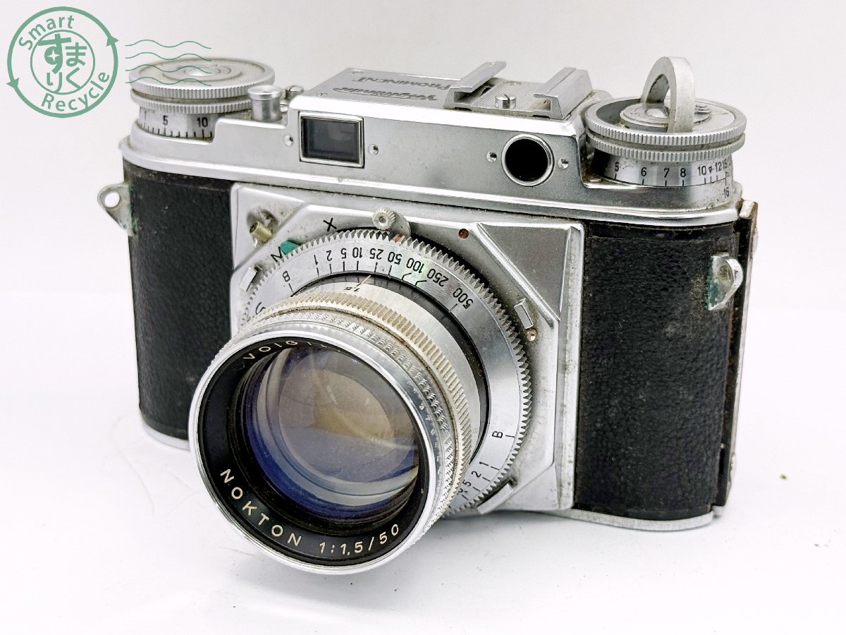 VOIGTLANDER Prominent II 、NOKTONレンズなど Prominent Ⅱ型 (VOIGTLANDER) 大窓,ブライトフレーム内蔵 4ケ