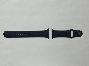 Apple純正純正アップルウォッチ45mm M/Lスポーツバンド 美品 ミッドナイト箱無し