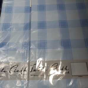 テーブルクロスブルー2枚