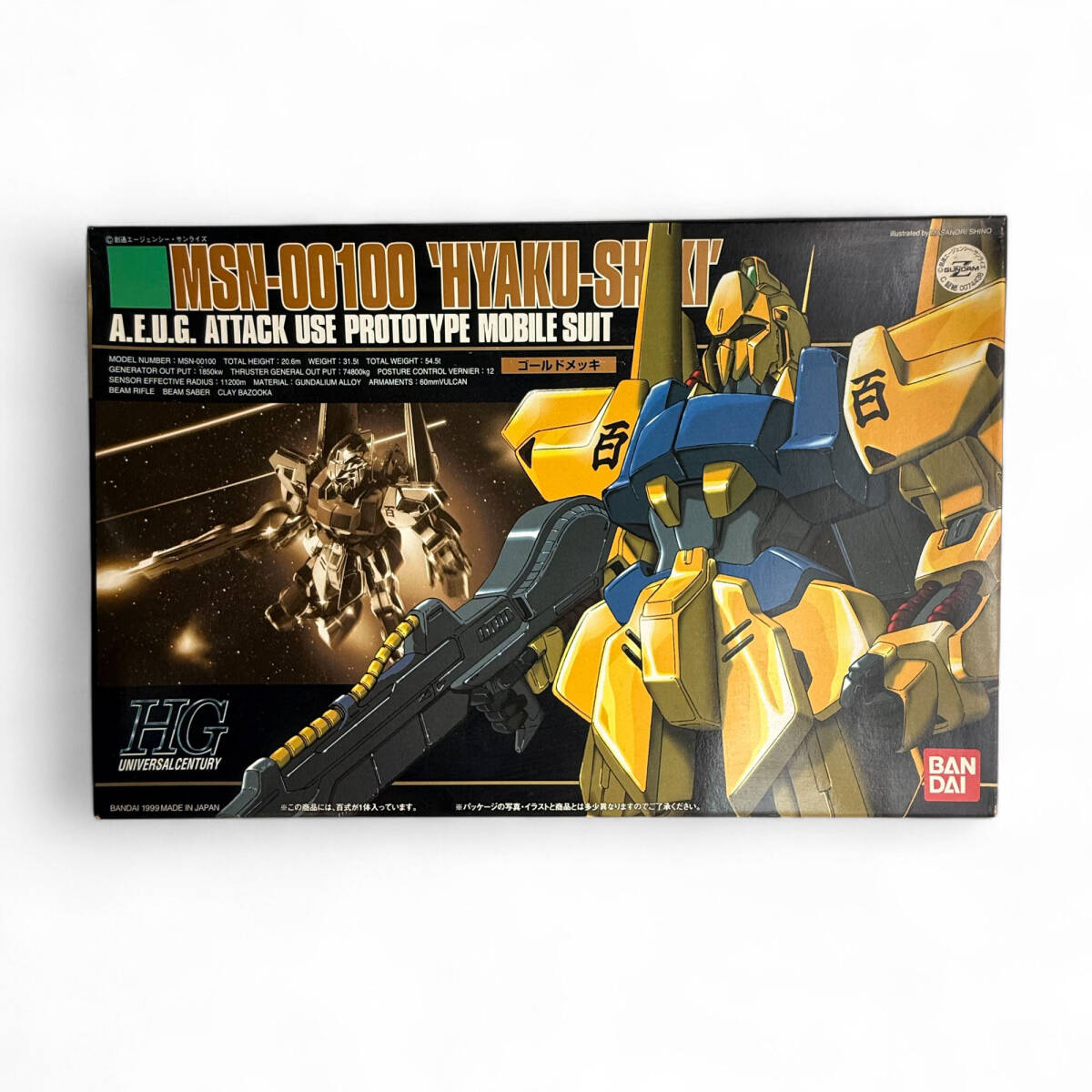 ガンダム ゴールドメッキver 1/144 機動戦士ガンダム10周年記念 非売品 NT限定 1/144 FIRST GRADE RX-78-2 ガンダム -ゴールド