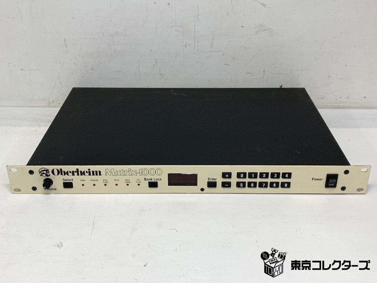Oberheim Matrix-1000　アナログシンセサイザー音源 Yahoo!オークション - 超希少 Oberheim Matrix-1000 音源