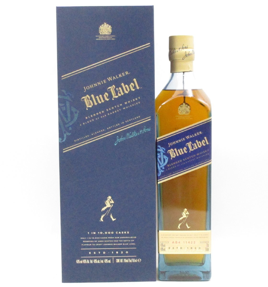 Yahoo!オークション -「ジョニーウォーカーブルーラベル」の落札